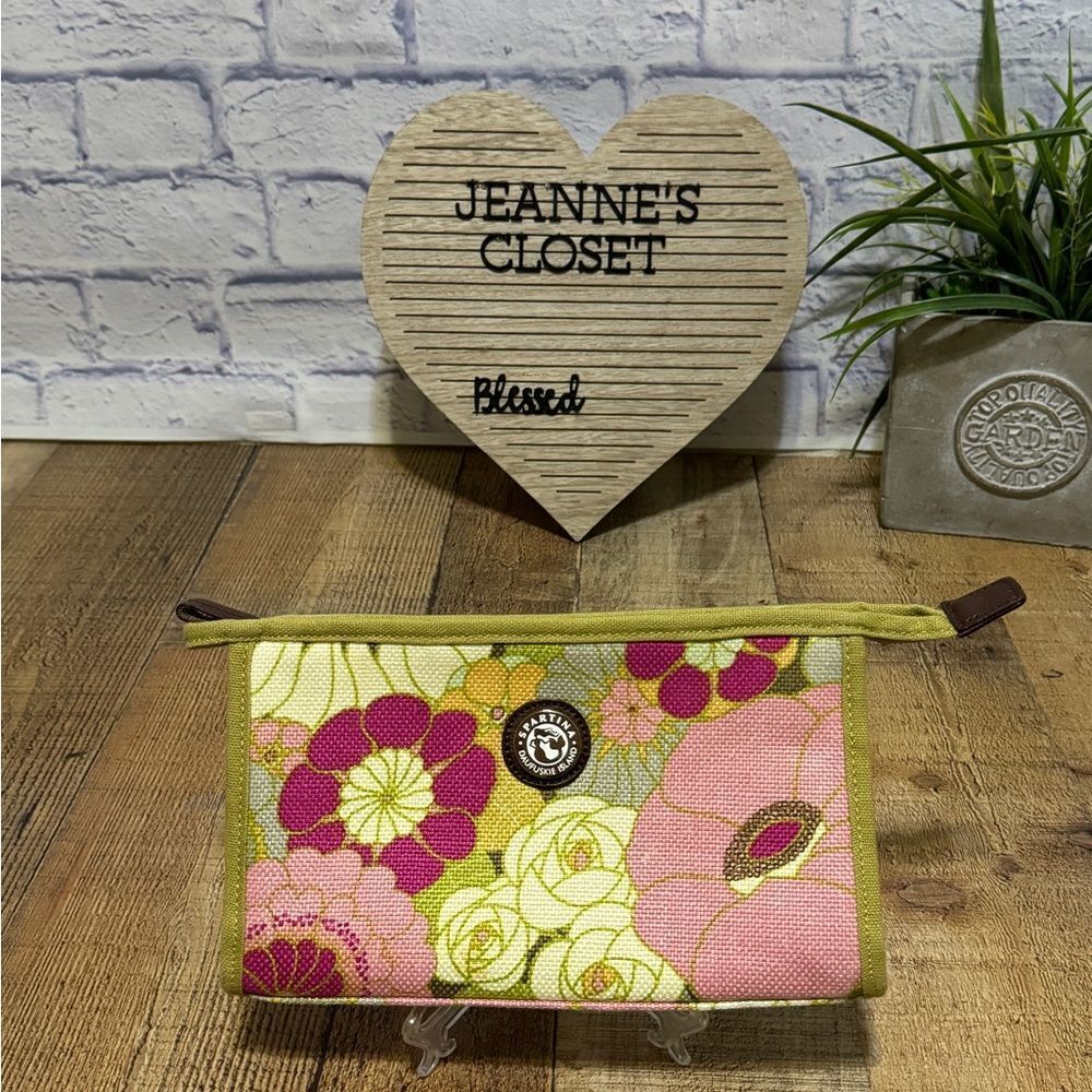 Spartina 449 daufuskie island clutch cosmetic bag